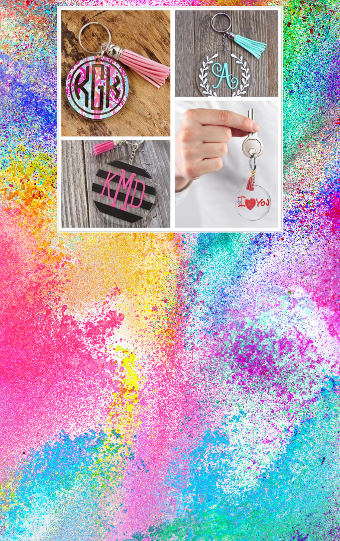 acrylic keychains