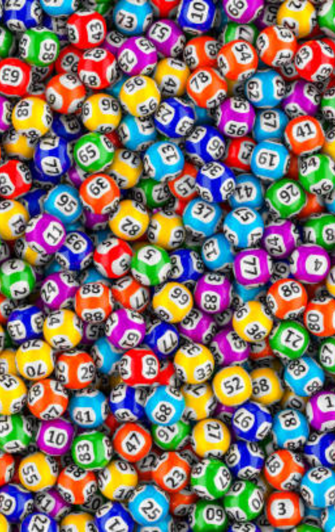 colorful bingo balls