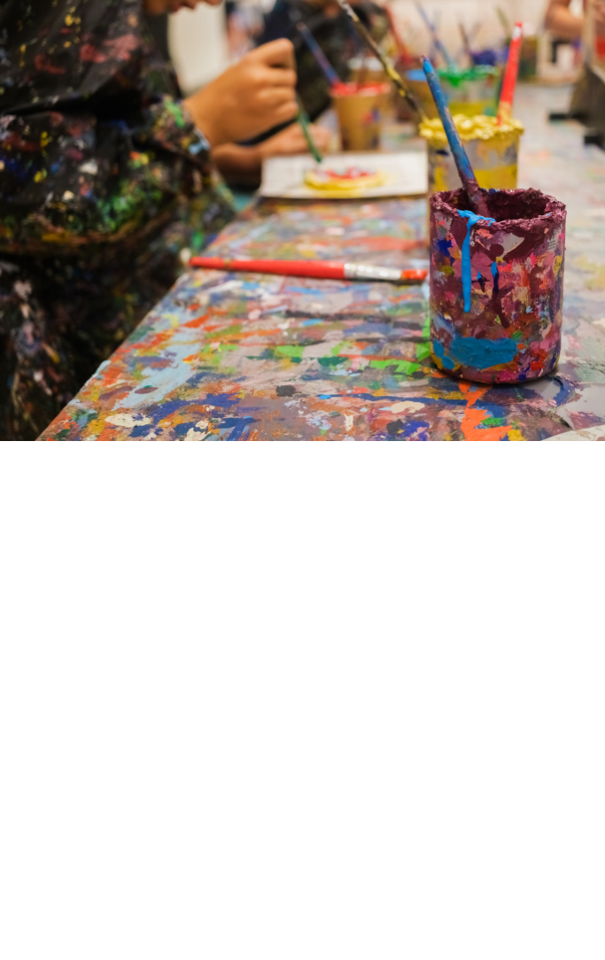 splattered paint