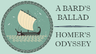 Greek ship and title a bard's ballad: homer's odyssey