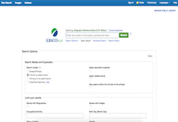 EBSCOhost screenshot