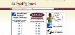 Accelerated Reading/Lexile Reading Levels: PCDL Catalog screenshot